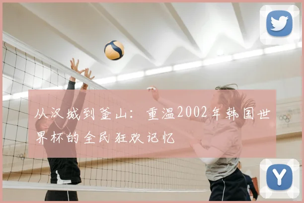 从汉城到釜山：重温2002年韩国世界杯的全民狂欢记忆